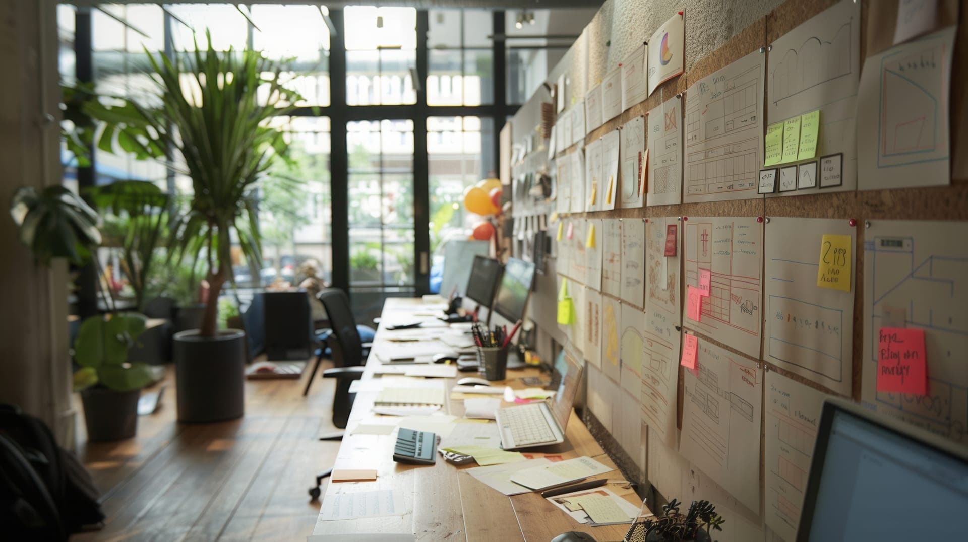 クリエイティブなオフィス